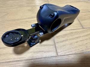 未使用　SL Sprint Carbon Stem 　90mm Rec-Mounts 専用マウント付き　6ブランドのサイクルコンピューターに対応