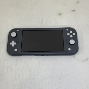 07w4716★1円~ Nintendo Switch Lite スイッチ ライト グレー 任天堂 ニンテンドー ゲーム 本体 動作品 ゲームハード 中古品