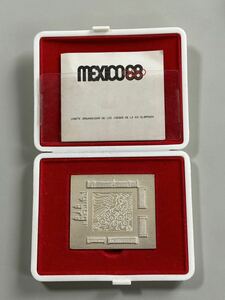メキシコオリンピック オリンピック メダル 記念メダル 銀 シルバー プレート 1968年