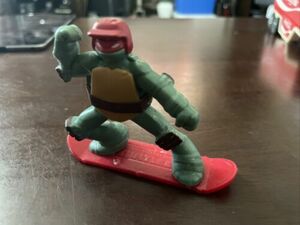 2013 Teenage Mutant Ninja Turtles Action Figure Raphael on Snowboard 海外 即決