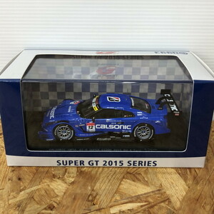 未使用 EBBRO 1/43 ミニカー GT-R CALSONIC IMPUL SUPER GT500 No.12 [jgg]