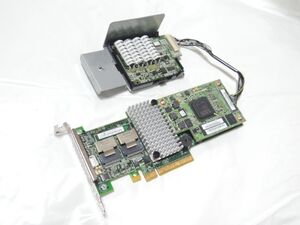 INTEL RS2VB080 6Gb/s SAS Raid Controller (LSI 9260CV-8i OEM) CacheVault/キャパシタ/CacheOffload搭載 動作画面有