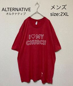 ★早い者勝ち破格SALE★ ALTERNATIVE オルタナティブ Tシャツ USA輸入古着 2XL