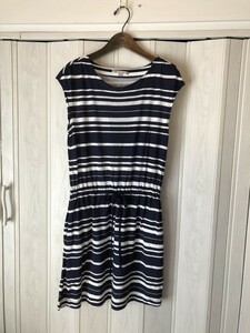 ◆Gap/ギャップ/ボーダー柄のノースリーブワンピース/未着品◆o