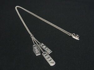 1円 ■美品■ TIFFANY＆Co ティファニー SV925 ネックレス ペンダント アクセサリー レディース シルバー系 FC8648