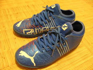 【used】PUMA（プーマ）FUTURE（フューチャー）青：トレーニングシューズ：22.0cm