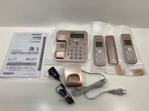 【開封済/未使用品】電話機　VE-GD58DL-N Panasonic パナソニック