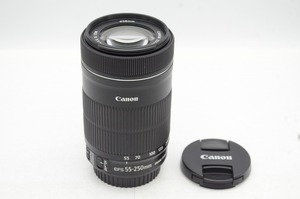 【適格請求書発行】美品 Canon キヤノン EF-S 55-250mm F4-5.6 IS STM APS-C ズームレンズ【アルプスカメラ】241104c