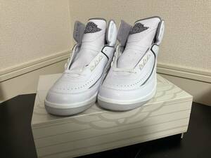 《1円スタート》NIKE AIR JORDAN2 retro　White gray cement Black　ナイキ　エアジョーダン2　レトロDR8884 100(27cm)