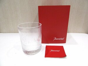 【86】未使用品 Baccarat バカラ ロックグラス タンブラー クリスタル 食器 ブランド 箱付 高級グラス ガラス 人気