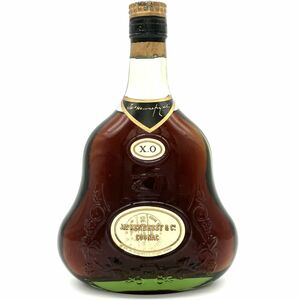 金3【未開栓】 JAｓ.HENNESSY&Co. COGNAC Hennessy XO 金キャップ 40% 700ml グリーンボトル コニャック ブランデー