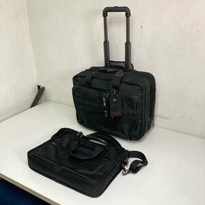 TUMI/トゥミ G4 26003D4 キャリーケース キャリーバック ブリーフケース付き 2輪 ナイロン ブラック 直接引取り歓迎(横浜市) digjunkmarket