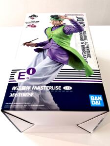 新品未開封 一番くじ ジョジョの奇妙な冒険 DIAMOND IS UNBREAKABLE E賞 岸辺露伴 MASTERLISE フィギュア 全1種 ダイヤモンドは砕けない