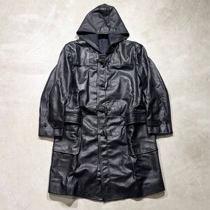 COMME des GARCONS HOMME 1988AW Archive Leather Coat rare 80s 90s jacket コムデギャルソンオム アーカイブ レザーコート ジャケット