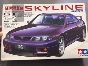 旧車　スカイライン　GT-R V-SPEC 1/24 タミヤ #CAR