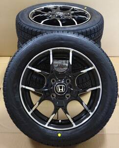 4本セット ラストセット 155/65R14 ブリヂストン VRX2 スタッドレス 新品 2024年製造 / ホンダ用 N-BOX N-ONE N-WGN / 4穴 100mm