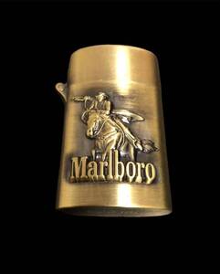 中古マルボロ　Marlboroオイルライタ— カウボーイ　ロデオ