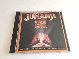 CD「JUMANJI ジュマンジ　オリジナルサウンドトラック」輸入盤・ジャケ盤面美品/ジェームズ・ホーナー