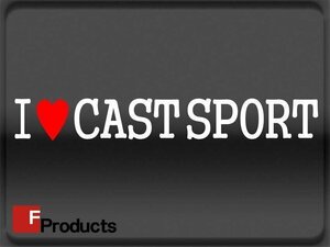 Fproducts アイラブステッカー■CAST SPORT/キャストスポーツ