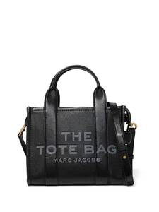 ●Marc Jacobs● ザ レザー トート バッグ スモール (Black) THE LATHER SMALL TOTE BAG 黒