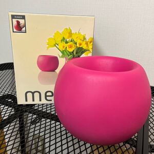 menu RUBBERVASE ピンク　ラバー フラワーベース 花瓶 花器