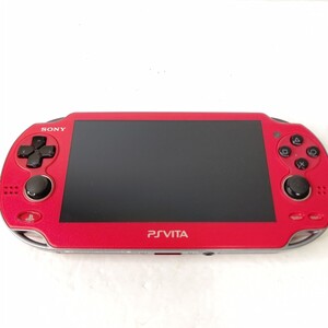 ソニー　PSvita pch1000 コズミックレッド　極美品　ゲーム機