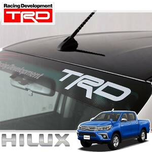 送料込（北海道沖縄別）新型ハイラックス フロント ウィンド シールド TRD Asia 正規品 ステッカー トヨタ 純正 HILUX GUN125