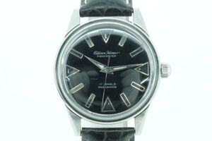 CITIZEN HOMER PARAWATER 17JEWELS PARASHOCK シチズン ホーマー パラウォーター 黒文字盤 メンズ 手巻き 稼動品