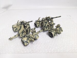 ■希少 完成品 TAMIYA タミヤ 1/35 ww2ドイツ軍高射砲8.8mm flak 37 プラモデル■