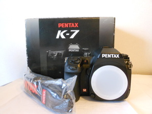 ☆希少超美品級☆ ペンタックス　 K－７ 一眼カメラボディ　 即日発送　pentax　大人気　　簡単ガイド・元箱付