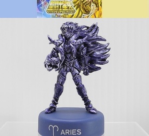 バンダイ 聖闘士星矢MFSミニフィギュアセレクションII「13.アリエス(冥衣) シオン」～新たなる聖戦 ※開封品、カード無し