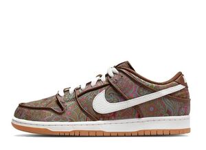 Nike SB Dunk Low PRM "Brown Paisley" 24.5cm DH7534-200