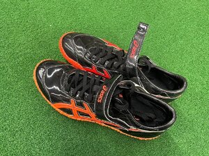 【未使用】アシックス　陸上スパイク　HI JUMP PRO(L)　品番：TFP352(9006)　25.0㎝