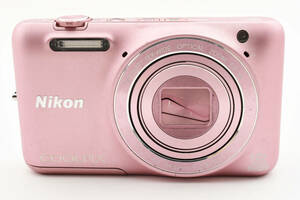 ☆動作確認済み☆ニコン Nikon COOLPIX S6600 ピンク コンデジ　コンパクトデジタルカメラ　デジカメ#764