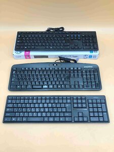 OK9283 Keyboard キーボードまとめ売り　PC パソコン DELL MACHINES BUFFALO 同梱不可 240510