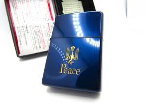 ピース Peace ブルーチタン zippo ジッポ 2020年 未使用