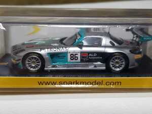 新品 1/43 スパーク SPARK Mercedes SLS AMG GT3 n.86 5th 24H SPA 2014 ドライバー：M.Buhk-M.Gotz-J.Jaafar