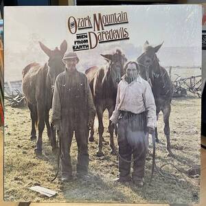 【US盤Org.】The Ozark Mountain Daredevils Men From Earth (1976) A&M Records SP-4601 Southern Rock 希少透明ステッカー