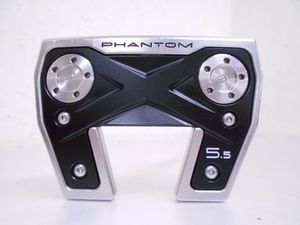 【中古】 タイトリスト PHANTOM X 5.5 2022 オリジナルスチール[34] 3.5 パター スチールシャフト おすすめ メンズ 右 [1218]