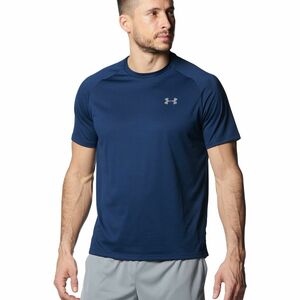 ●送料390円可能商品 アンダーアーマー UNDER ARMOUR 新品 メンズ 吸汗速乾 ドライ 半袖 Tシャツ 紺 XL [1376375-408-XL] 三 参★QWER★