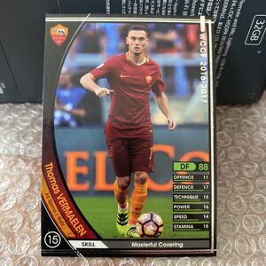 ◆WCCF 2016-2017 トーマス・ベルメーレン Thomas VERMAELEN AS Roma◆