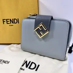 極美品✨近年モデル✨ FENDI フェンディ　FFダイアモンド　折り財布