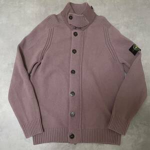 STONE ISLAND RAM WOOL CARDIGAN PINK Lサイズ　ストーンアイランド　ラムウール　カーディガン　ニットジャケット ピンク