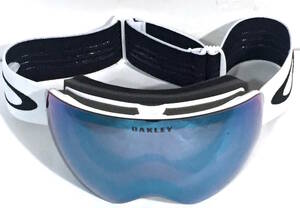 オークリー OAKLEY FLIGHT DECK L Matte White/Prizm Snow Sapphire Iridium 70509100 新品 日本正規品