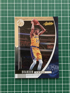 ★PANINI 2019-20 NBA ABSOLUTE #31 BRANDON INGRAM［NEW ORLEANS PELICANS］ベースカード 2020★