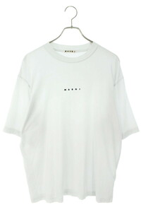 マルニ Tシャツ 22SS サイズ:46 ロゴプリントTシャツ 中古 BS55