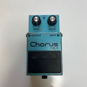 BOSS CE-2 Chorus エフェクター 銀ネジ ギターエフェクター現状品 動作未確認