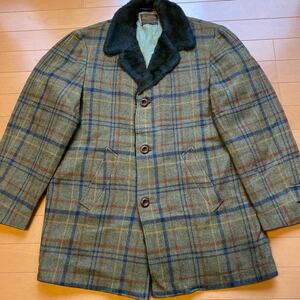 アメリカンビンテージ　PENDLETONウールコート ペンドルトンチェック　MADE IN U.S.A.