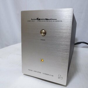 Q10931【発送可!元箱付!】LUXMAN E-03 フォノイコライザーアンプ E03 ラックスマン 説明書付 A0000212