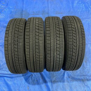 [24T00218S] 165/70R14 BRIDGESTONE ブリヂストン BLIZZAK VRX 2020年製 スタッドレスタイヤ 4本セット